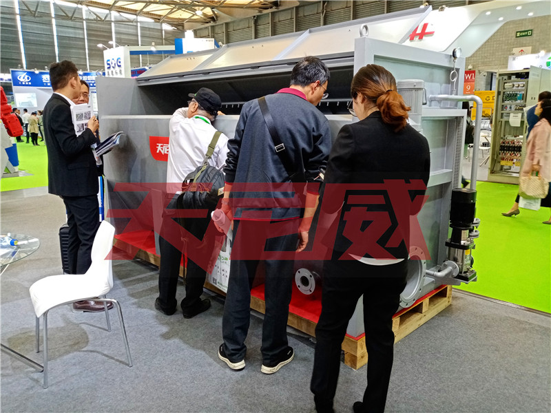 天尼威參加2019上海環(huán)博會展會現(xiàn)場