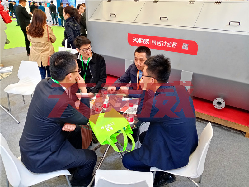 天尼威參加2019上海環(huán)博會展會現(xiàn)場